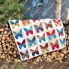 Colorful Wings Quilt Blanket Yhl3  Quilt